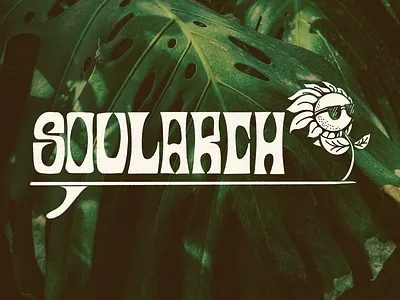 Soul Arch Logo 80s logo beach beach logo flower illustration flower logo hand drawn hand drawn logo longboard logo plant logo retro logo sunflower illustration sunflower logo surf surf illustration surf logo surfboard surfboard illustration surfboard logo tropical tropical logo