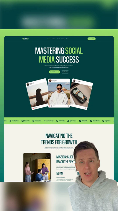 Agency owners — stop rebuilding sites from scratch. 3d animation branding figma framer graphic design logo motion graphics ui webflow