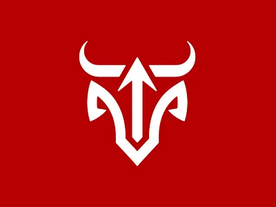 Arrow Bull Logo branding company brand logo company branding design graphic design logo modern vector