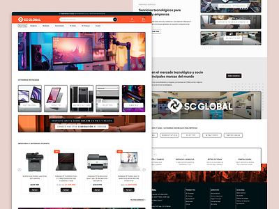 SC Global design ecommerce figma prestashop ui ux