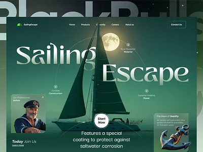 Ai saas website ui design