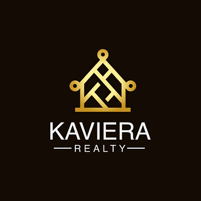 Luxury_Real estate logo_K+house brandiderntity branding brandmark companylogo design graphic design illustrator k home logo logo luxury logo real estate logo