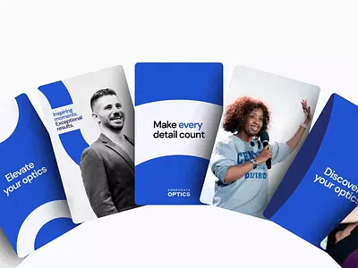 Corporate Optics Design System branding graphic design logo