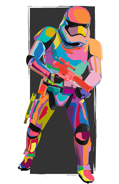 Rainbow Stormtrooper