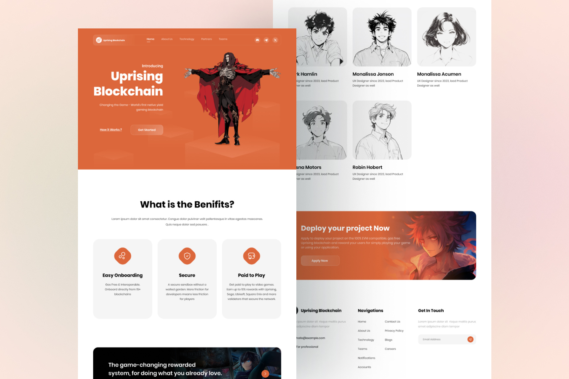Example of Premium Website And Landing Page Design