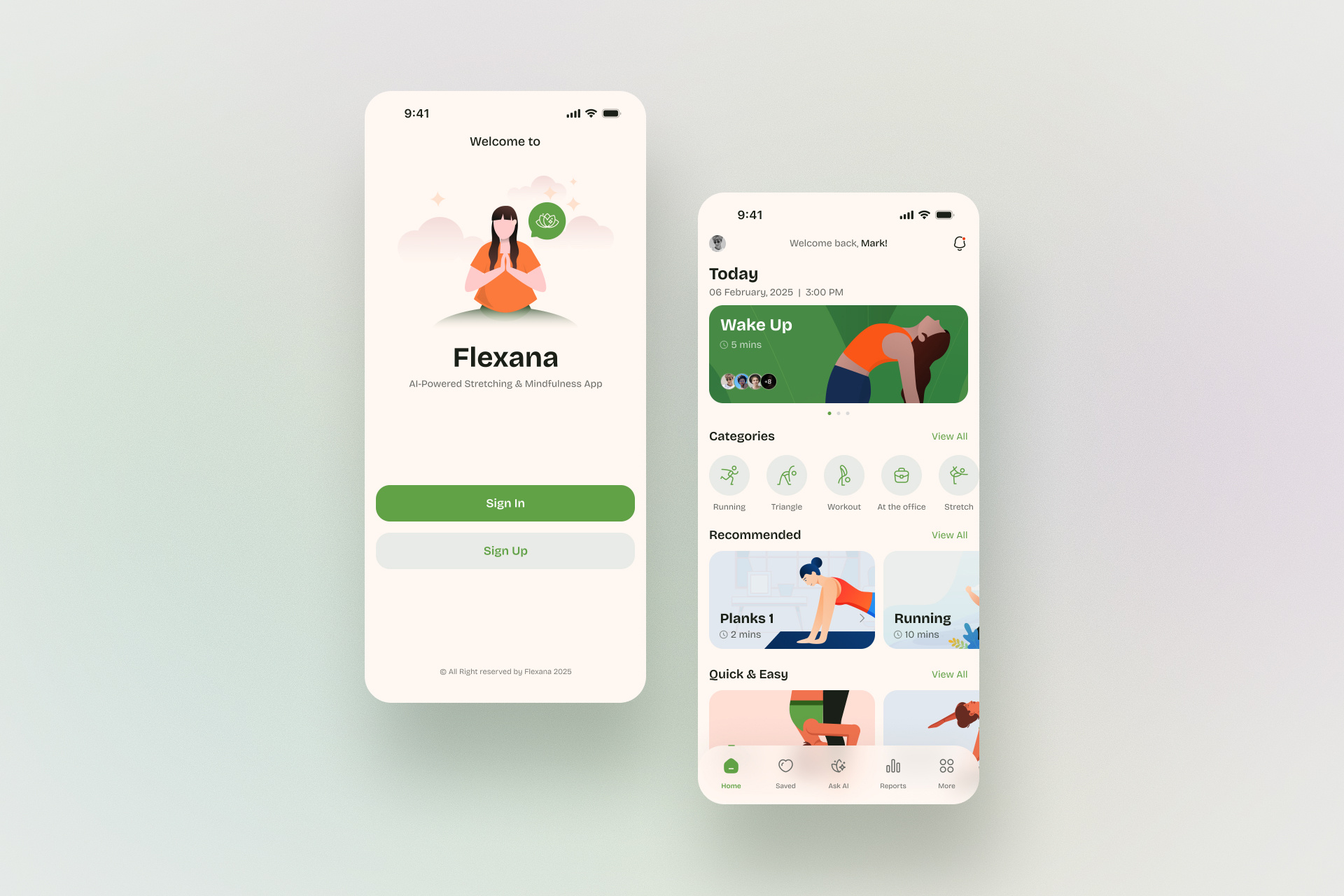 Example of Premium Mobile App UI/UX Design
