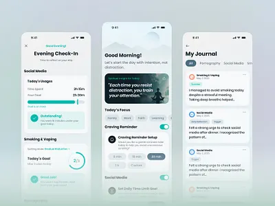 Loop | Habit Tacker App Desing android app app design habit tracker ios personal growth ui uiux ux