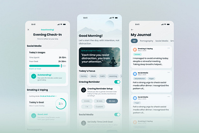 Loop | Habit Tacker App Desing android app app design habit tracker ios personal growth ui uiux ux