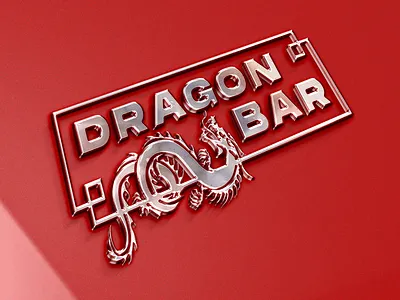 Dragon Bar branding bar brand branddesign branding casino graphic design graphics hospitality logo logodesign mockup