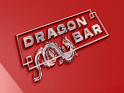 Dragon Bar branding bar brand branddesign branding casino graphic design graphics hospitality logo logodesign mockup