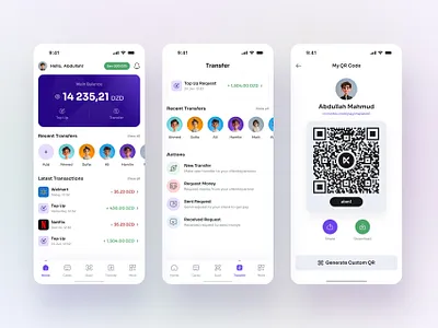 Mobix | Fintech Banking App Design banking app card cusom icons figma fintech app graphic design ui ux
