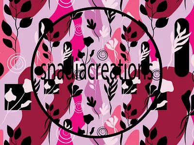 Abstract Botanics abstract autumn botanical classy colorful fabric designer floral home decor modern nature organic shapes seamless pattern spring summer textile pattern designer vector vibrant wallpaper design winter