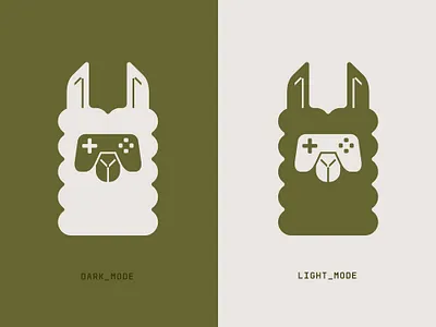 The Spitterz Gaming Team Logo alpaca animal brand branding club egames fluffy furry game gamepad gaming league llama logo playstation spit team xbox