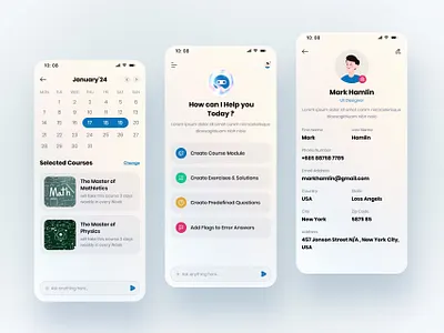 Dobby | AI-Powered Class Management App ai ai class mangment app ui class ios app online class ui ux