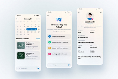 Dobby | AI-Powered Class Management App ai ai class mangment app ui class ios app online class ui ux