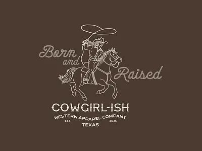 Vintage Western Design apparel branding color cowboy cowgirl design graphic design horse illustration illustrator marketing merch merch design vintage vintage illustration western western apparel western design wild west