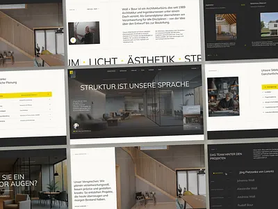 Architecture, Interior and General Planning Studio architecture b2b branding design engineering figma interior planning portfolio studio ui ux web webdesign website