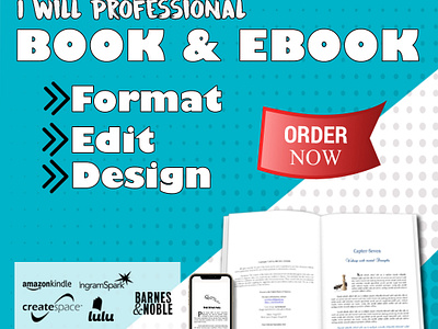 Book and Ebook Formatting Services book design book format branding design graphic design illustration logo typography vector