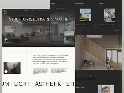Architecture, Interior and General Planning Studio architecture b2b branding design editorial engineering figma interior planning portfolio studio ui ux web webdesign website