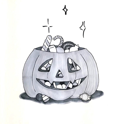 Inktober Pumpkin