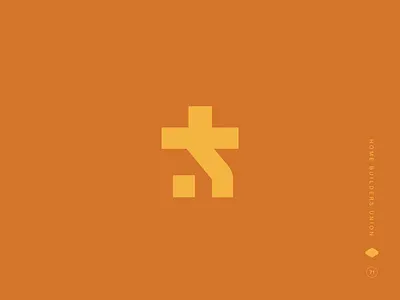 Seattle Home Builders Union abstract home logo architectural symbol architecture inspired mark bold vector emblem building trades brand civic organization branding community identity design construction logo design for builders geometric housing logo home builders union human and home mark minimalist structure icon modern civic branding modern craftsmanship modular brand system nonprofit branding pacific northwest design people and place logo seattle design