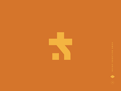 Seattle Home Builders Union abstract home logo architectural symbol architecture inspired mark bold vector emblem building trades brand civic organization branding community identity design construction logo design for builders geometric housing logo home builders union human and home mark minimalist structure icon modern civic branding modern craftsmanship modular brand system nonprofit branding pacific northwest design people and place logo seattle design