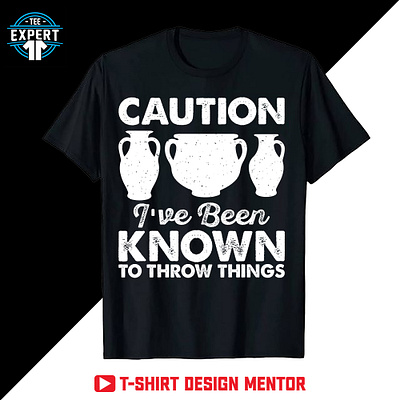 Pottery T-shirt Design amazon t shirts custom tshirts design illustration logo logo t shirt men tshirt designer merchandise tshirts typography