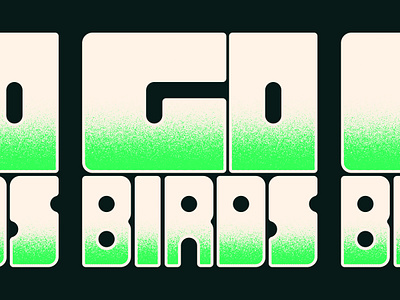 Go Birds! birds branding eagles football go birds minimal philadelphia typography