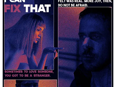 Blade Runner postêr art graphic design poster posterdesign