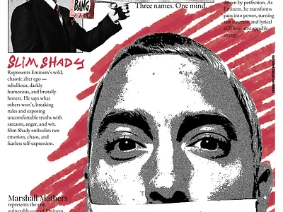 Eminem postêr art graphic design magazine poster posterdesign