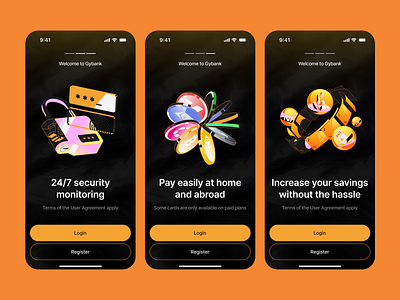 Onboarding Crypto Wallet Mobile App app app payment bank banking banking app crypto crypto wallet design finance finance app fintech mobile mobile app money onboarding transaction transfer ui ux wallet