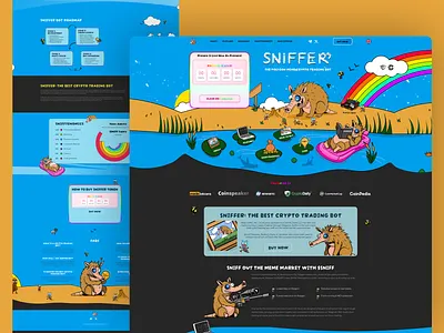 Meme coin landing page / Meme coin website / Meme coin meme coin meme coin landing page meme coin website web design