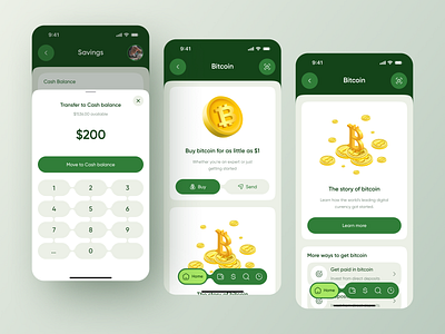 Crypto Mobile App UI/UX blockchain ux crypto app crypto design crypto portfolio crypto trading app defi ui framer design mobile wallet nft app uxui design web3 design