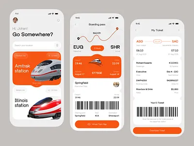 Train Booking Mobile App – Redefining Seamless Rail Travel app design booking bookingapp metro booking mobileapp mobileappdesign railwayapp route map ticket booking ticketbookingapp ticketingui train booking trainapp trainbooking transport app transportation transportationapp travelapp traveling uiuxdesign