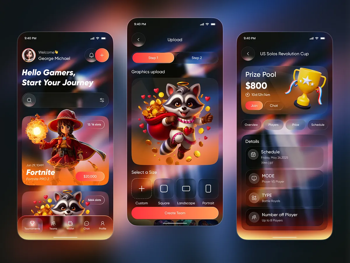 Browse thousands of Prize Pool UI images for design inspiration | Dribbble