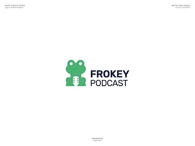 Frog+mic logo design adobe illustrator brand identity brand logo branding guidelines branding mockup custom logo dribbble frog logo logo design logo design branding logo designer logo presentation logomark logos logotype marufiam mic logo modern logo visual identity