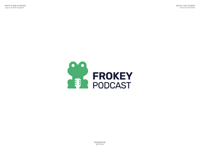 Frog+mic logo design adobe illustrator brand identity brand logo branding guidelines branding mockup custom logo dribbble frog logo logo design logo design branding logo designer logo presentation logomark logos logotype marufiam mic logo modern logo visual identity