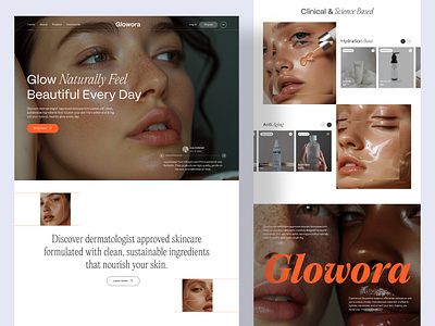 Skincare Landing Page ai skincare landing page ai skincare website beauty ecommerce website beauty product website cosmetics website ecommerce design ecommerce website framer website framer website design landing page design landingpage design shopify website design skincare landing page skincare landing page design skincare product landing page skincare website uiux design uiux designer web design website design