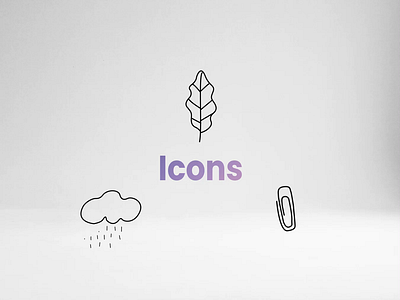 Hand-drawn Icons | Animation animation design graphic design illustration motion graphics