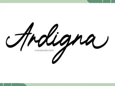 Ardigna | Handwritten Font ardigna branding design font graphic design illustration logo script