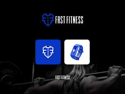 FF Monogram Logo for Fitness Enthusiasts, Logo Design, Branding badge logo branding design display emblem fitness font graphic design gym hand lettering illustration lettering lifting logo logo badge logo gram logo type minimalist monogram