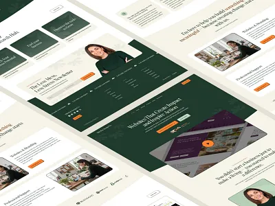 Personal website design for - Ellis Ray Design design agency graphic design landing page landingpage design minimal modern ui ux web web design website design