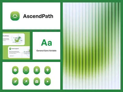 AscendPath branding identity animation branding graphic design layo logo motion graphics ui