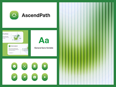 AscendPath branding identity animation branding graphic design layo logo motion graphics ui