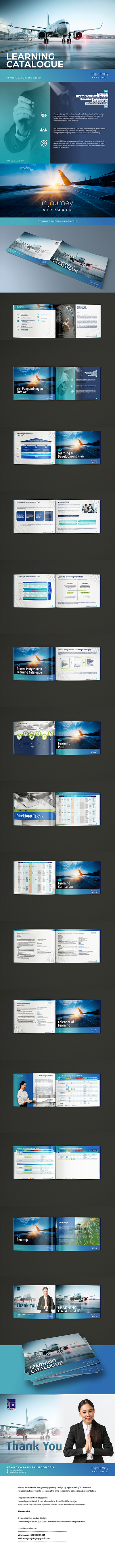 Company Profile PT Angkasa Pura Indonesia branding companyprofile compro graphic design illustration logo vector