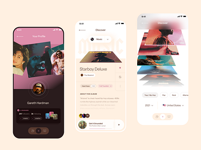 AI Content Mobile App app design flat mobile ui ux