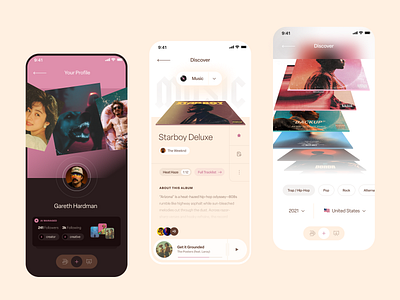 AI Content Mobile App app design flat mobile ui ux