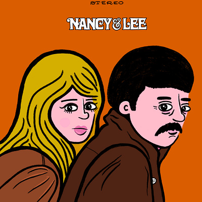 Nancy & Lee illustration procreate