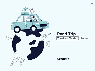 Road Trip Lottie animated illustration animatedillustrations animatedlottie animation aroundtheworld car design family illustration lottie lottieanimation lottiefiles lottieillustration lotties roadtrip travel traveling ui uianimation