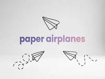 Paper Airplane | Animation animation branding design graphic design illustration logo motion graphics